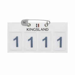 Plaque d’identification Kingsland 4 emplacements Classic par 2