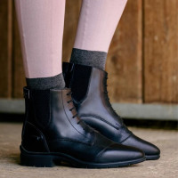 Boots lacet/zip Equithème Chic Noir Boots lacet/zip Equithème Chic Noir