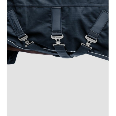 Couverture d’extérieur Waldhausen Scandic High Neck Light Bleu nocturne