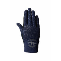 Gants Horze Fay JR Ouverture Bleu marine