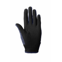 Gants Horze Fay JR Ouverture Bleu marine
