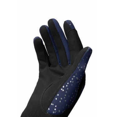 Gants Horze Fay JR Ouverture Bleu marine