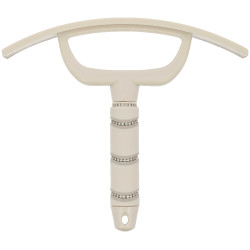 Couteau de chaleur Je t'aime Equithème Strass Beige