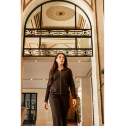 Jogging maille Harcour Andrea Cacao Marron Jogging maille Harcour Andrea Cacao Marron