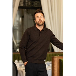 Polo Harcour Ange Cacao Marron