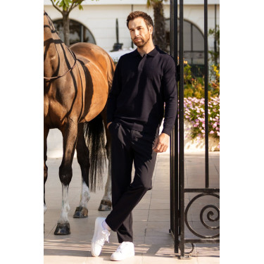 Polo Harcour Ange Marine Bleu marine