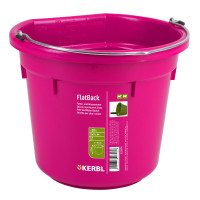 Seau Flatback Kerbl Rose