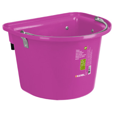 Seau mangeoire Kerbl Rose