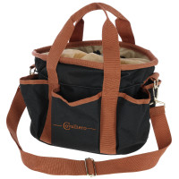 Sac de pansage Zip Kerbl Noir / cognac
