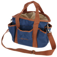 Sac de pansage Zip Kerbl Bleu foncé / cognac Sac de pansage Zip Kerbl Bleu foncé / cognac