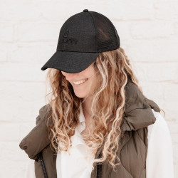 Casquette Kentucky Trucker Pailletée Noir