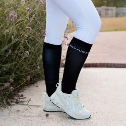 Chaussettes Kentucky Pailletées Set de 3 Noir Chaussettes Kentucky Pailletées Set de 3 Noir