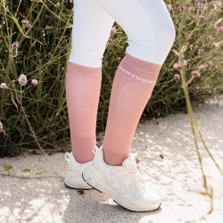 Chaussettes Kentucky Pailletées Set de 3 Vieux rose