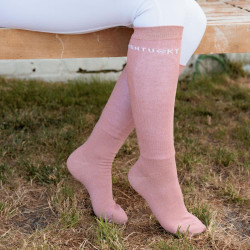 Chaussettes Kentucky Pailletées Set de 3 Vieux rose