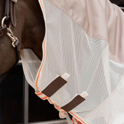 Couverture Kentucky Imperméable Anti-mouches Combo Comfort Beige Couverture Kentucky Imperméable Anti-mouches Combo Comfort Beige