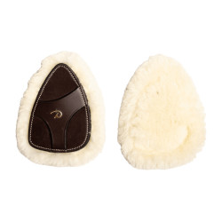 Pad de Protection en Mouton Artificiel pour Collier de Chasse 5 points Dy'on Marron Pad de Protection en Mouton Artificiel pour Collier de Chasse 5 points Dy'on Marron