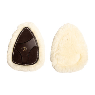 Pad de Protection en Mouton Artificiel pour Collier de Chasse 5 points Dy'on Marron Pad de Protection en Mouton Artificiel pour Collier de Chasse 5 points Dy'on Marron