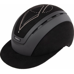 Casque Casco Elite Iconic Celestia noir swarovski