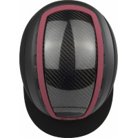 Casque Casco Elite Precision Carbon vin rouge Bordeaux