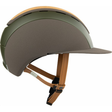 Casque Casco Elite Iconic Cottage marron suède