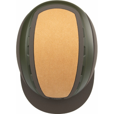 Casque Casco Elite Iconic Cottage marron suède