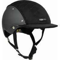 Casque Casco Apart Iconic Embellis noir matelassé au milieu