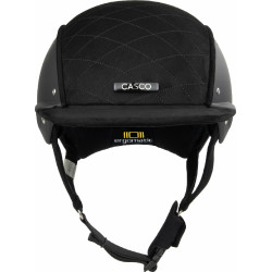 Casque Casco Apart Iconic Embellis noir matelassé au milieu Casque Casco Apart Iconic Embellis noir matelassé au milieu