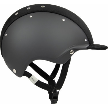 Casque Casco Apart Iconic Embellis noir matelassé au milieu Casque Casco Apart Iconic Embellis noir matelassé au milieu