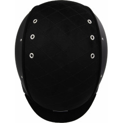 Casque Casco Apart Iconic Embellis noir matelassé au milieu Casque Casco Apart Iconic Embellis noir matelassé au milieu