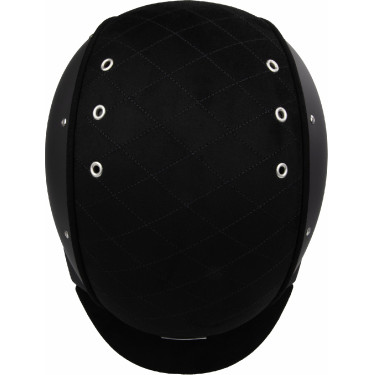 Casque Casco Apart Iconic Embellis noir matelassé au milieu Casque Casco Apart Iconic Embellis noir matelassé au milieu