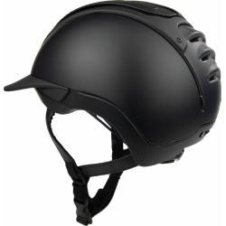 Casque Casco Duell One Iconic Finesse Noir matelassé au milieu Casque Casco Duell One Iconic Finesse Noir matelassé au milieu