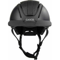 Casque Casco Duell One Iconic Finesse Noir matelassé au milieu Casque Casco Duell One Iconic Finesse Noir matelassé au milieu