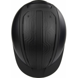 Casque Casco Duell One Iconic Finesse Noir matelassé au milieu Casque Casco Duell One Iconic Finesse Noir matelassé au milieu