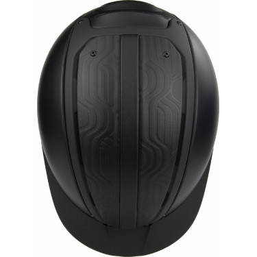 Casque Casco Duell One Iconic Finesse Noir matelassé au milieu Casque Casco Duell One Iconic Finesse Noir matelassé au milieu