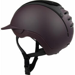 Casque Casco Duell One Iconic Finesse vin rouge matelassé au milieu Bordeaux Casque Casco Duell One Iconic Finesse vin rouge matelassé au milieu Bordeaux