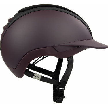 Casque Casco Duell One Iconic Finesse vin rouge matelassé au milieu Bordeaux Casque Casco Duell One Iconic Finesse vin rouge matelassé au milieu Bordeaux