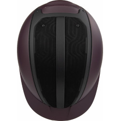 Casque Casco Duell One Iconic Finesse vin rouge matelassé au milieu Bordeaux Casque Casco Duell One Iconic Finesse vin rouge matelassé au milieu Bordeaux