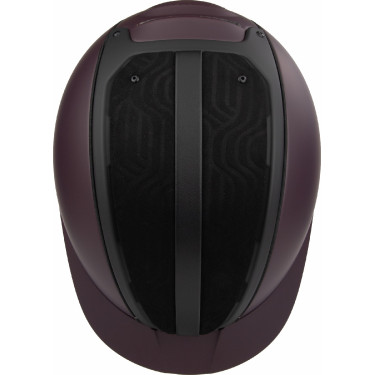 Casque Casco Duell One Iconic Finesse vin rouge matelassé au milieu Bordeaux Casque Casco Duell One Iconic Finesse vin rouge matelassé au milieu Bordeaux