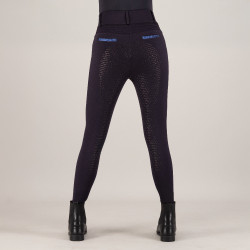 Legging d'équitation Imperial Riding Comfi Sparks hiver FullGrip femme Marine Bleu marine