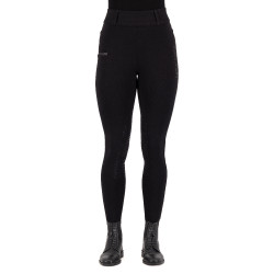 Legging d'équitation Imperial Riding Comfi Sparks hiver FullGrip femme Noir