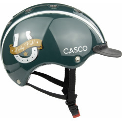 Casque Casco Nori Iconic Lucky emeraude