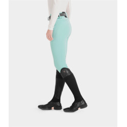 Pantalon X-Design Horse Pilot femme Vert d'eau Bleu