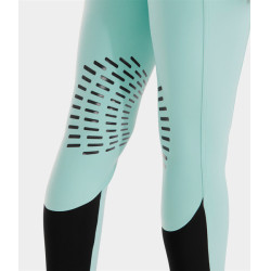 Pantalon X-Design Horse Pilot femme Vert d'eau Bleu