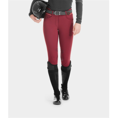 Pantalon X-Design Horse Pilot femme Rouge foncé