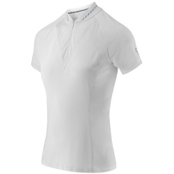 Polo Equithème Elodia Blanc Polo Equithème Elodia Blanc