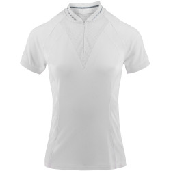 Polo Equithème Elodia Blanc Polo Equithème Elodia Blanc