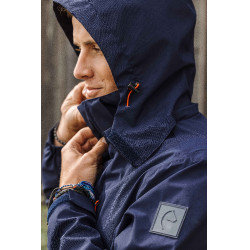 Veste imperméable Equithème Aaron Marine Bleu marine