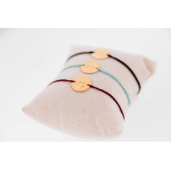 Bracelet Pénélope Zoé Prune Violet