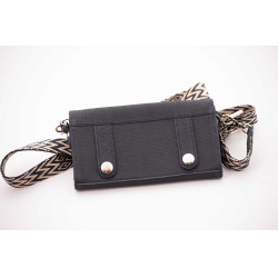 Pochette Pénélope New phone pocket perforé Marine Bleu marine Pochette Pénélope New phone pocket perforé Marine Bleu marine