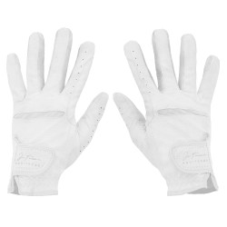 Gants Je t'aime Equithème Strass Blanc Gants Je t'aime Equithème Strass Blanc